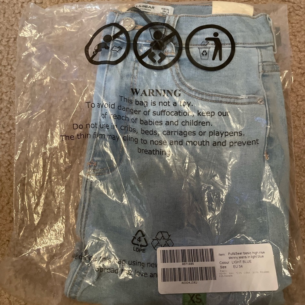 ASOS design Pull&Bear basic high rise skinny jean… - image 13